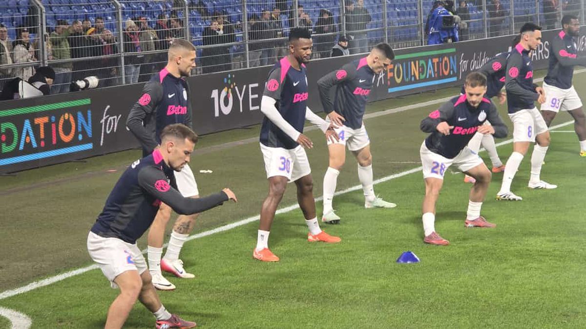 Imagini înainte de Basel - FCSB