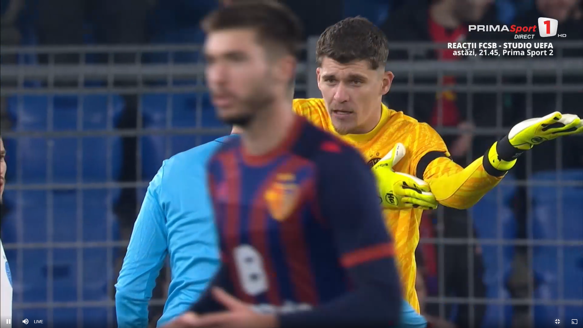 Ștefan Târnovanu, eliminat în Basel - FCSB