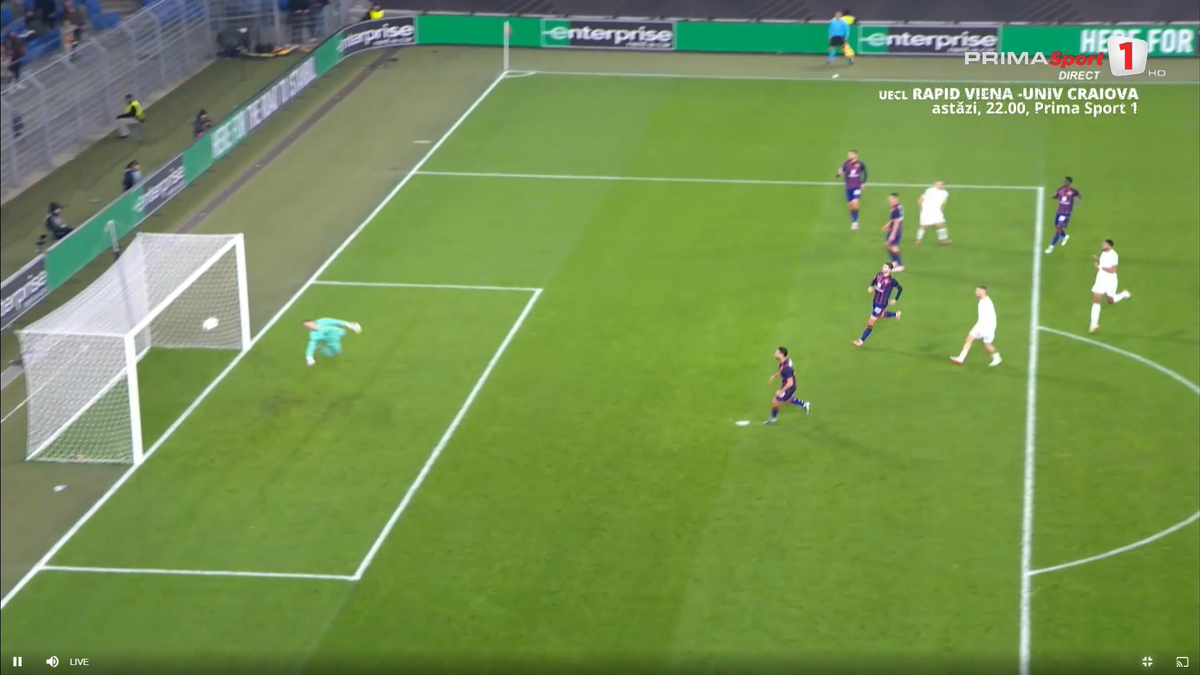 Golul superb marcat de Olaru în Basel - FCSB