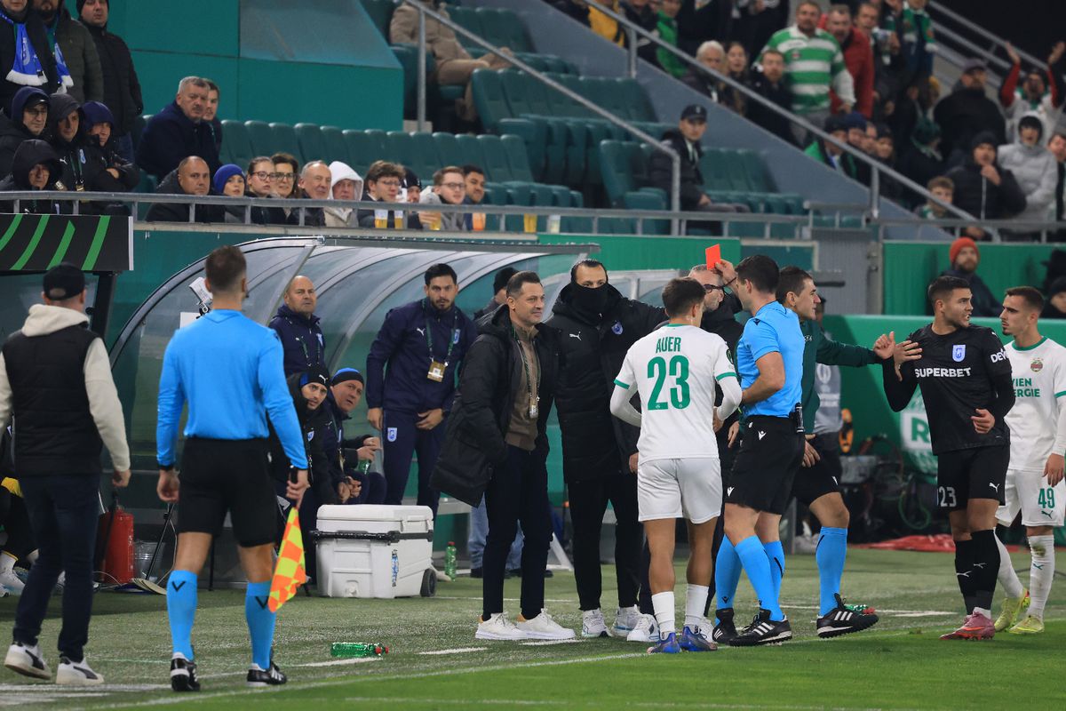 Mirel Rădoi, eliminat în Rapid Viena - Universitatea Craiova