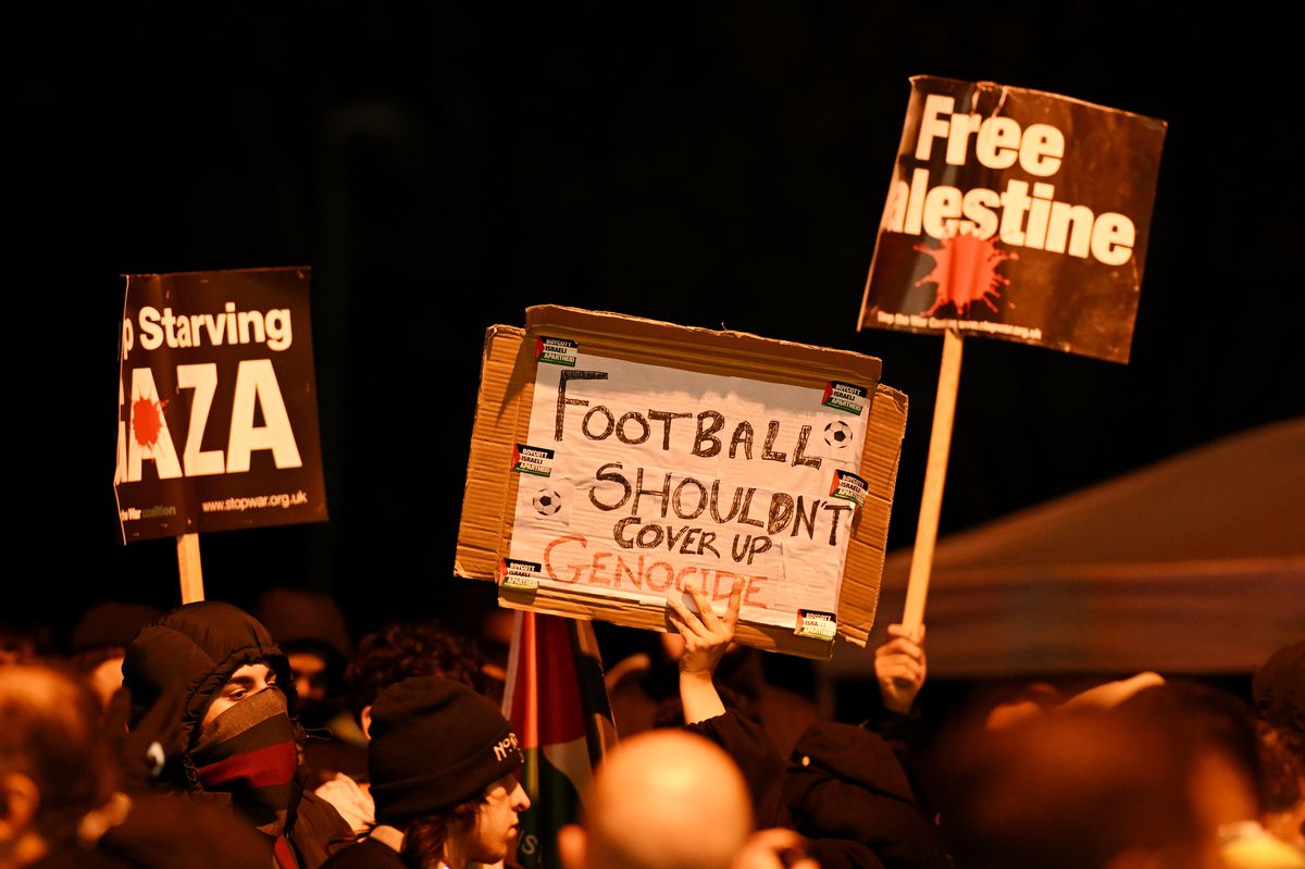 Străzile din Birmingham, înainte de Aston Villa - Maccabi Tel Aviv