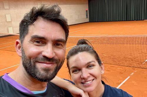 Simona Halep și Horia Tecău/Foto: Instagram (Horia Tecău)