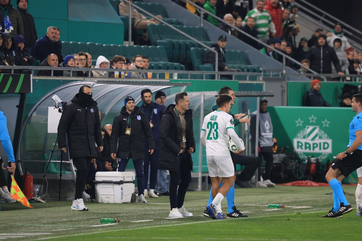 Mirel Rădoi, eliminat în Rapid Viena - Universitatea Craiova