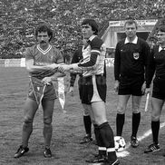 Dumitru Morare și Graeme Souness, căptanii celor două echipe. FOTO: Arhiva GSP