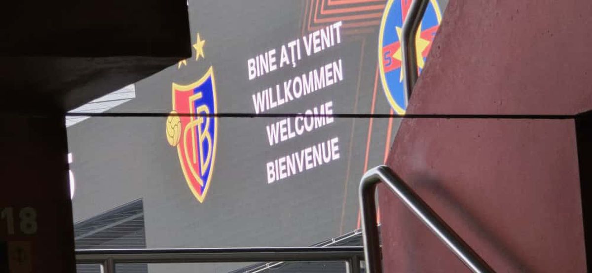 Imagini înainte de Basel - FCSB