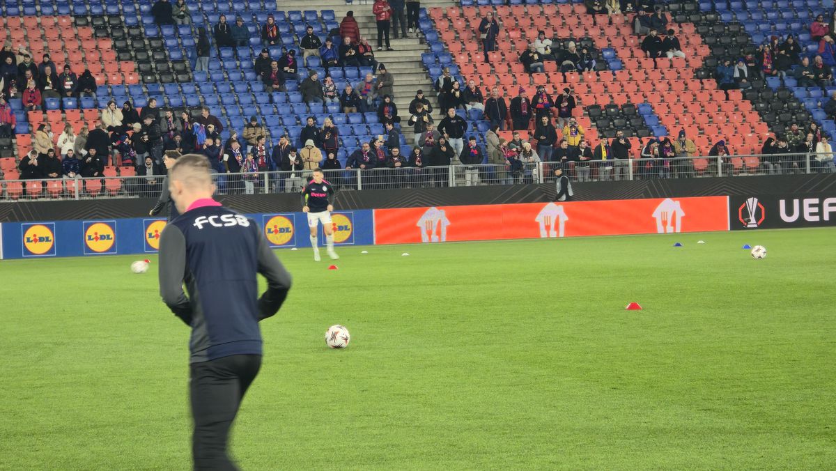 Imagini înainte de Basel - FCSB