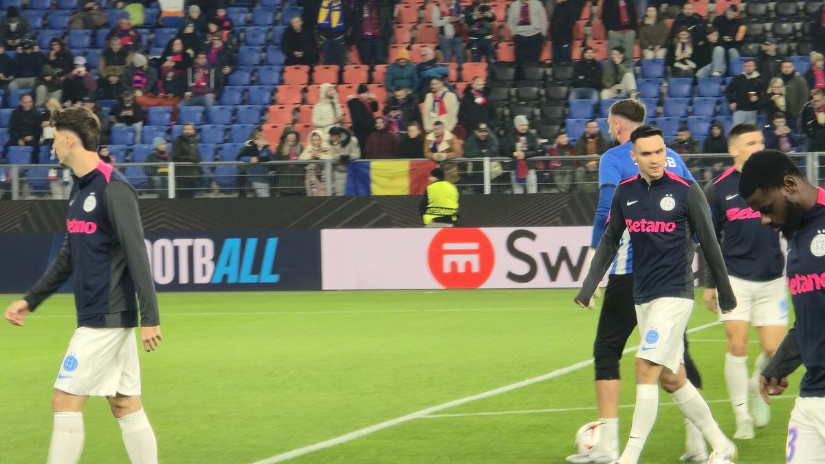 Imagini înainte de Basel - FCSB