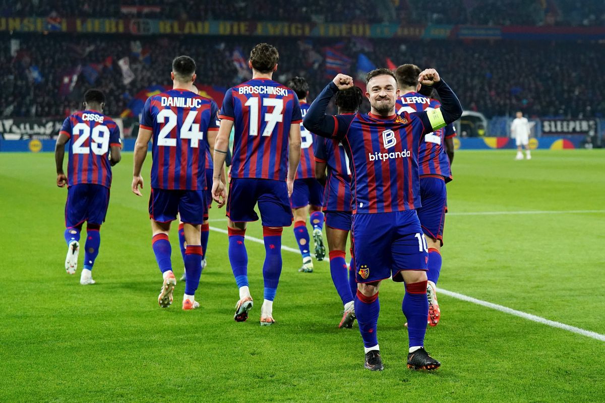 FC Basel - FCSB, cele mai tari imagini ale partidei de pe St. Jakob-Park