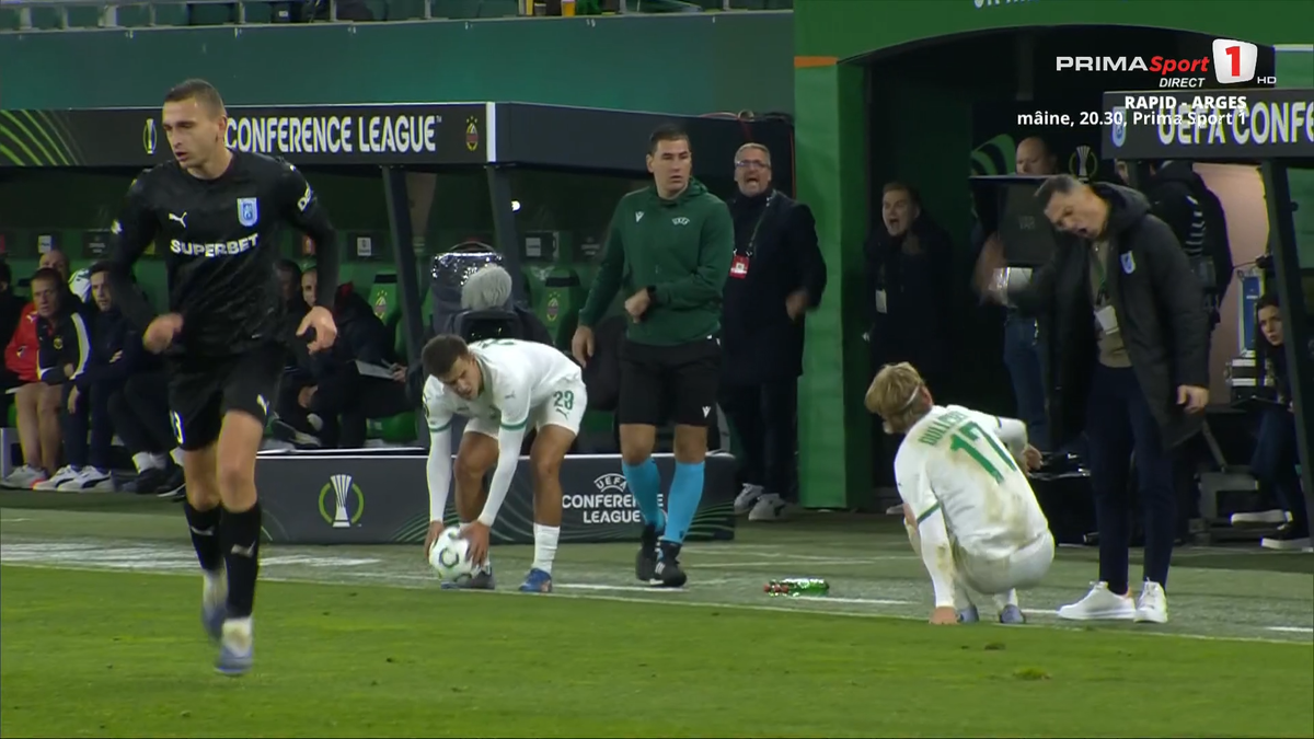 Mirel Rădoi, eliminat în Rapid Viena - Universitatea Craiova