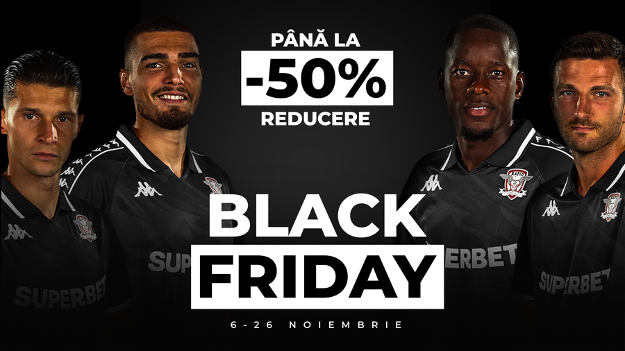 Premieră de Black Friday pentru suporterii din România
