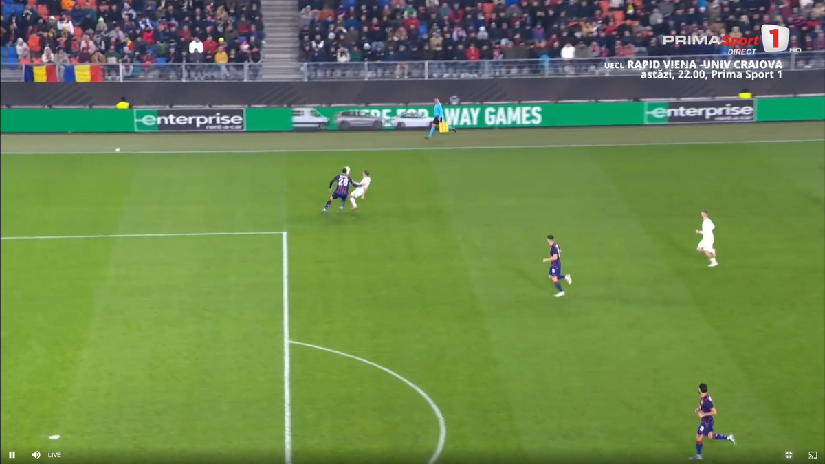 Golul superb marcat de Olaru în Basel - FCSB