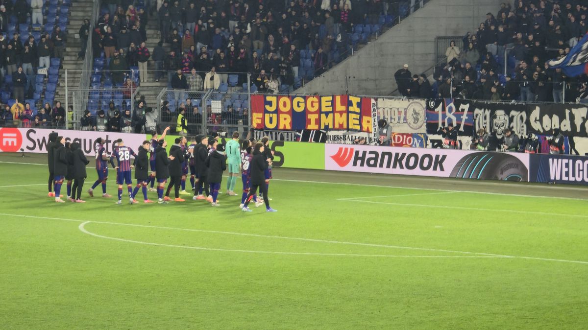 Imagini după Basel - FCSB