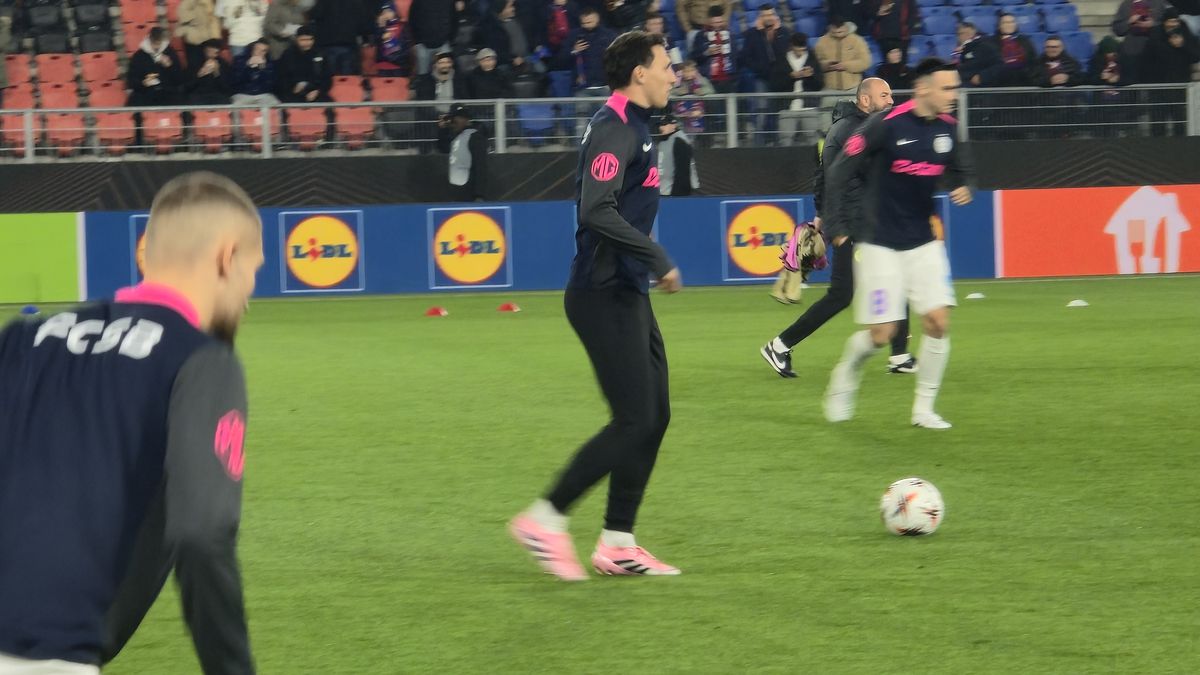 Imagini înainte de Basel - FCSB