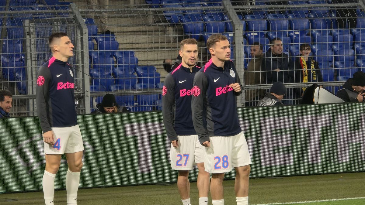 Imagini înainte de Basel - FCSB