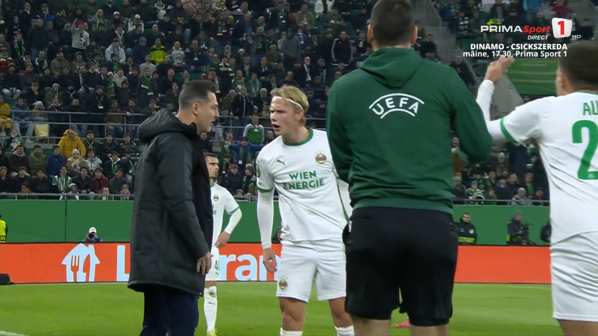 Mirel Rădoi, eliminat în Rapid Viena - Universitatea Craiova