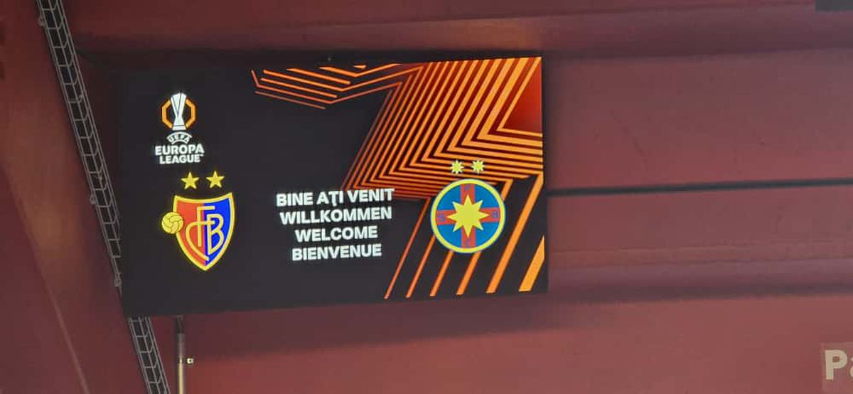 Imagini înainte de Basel - FCSB