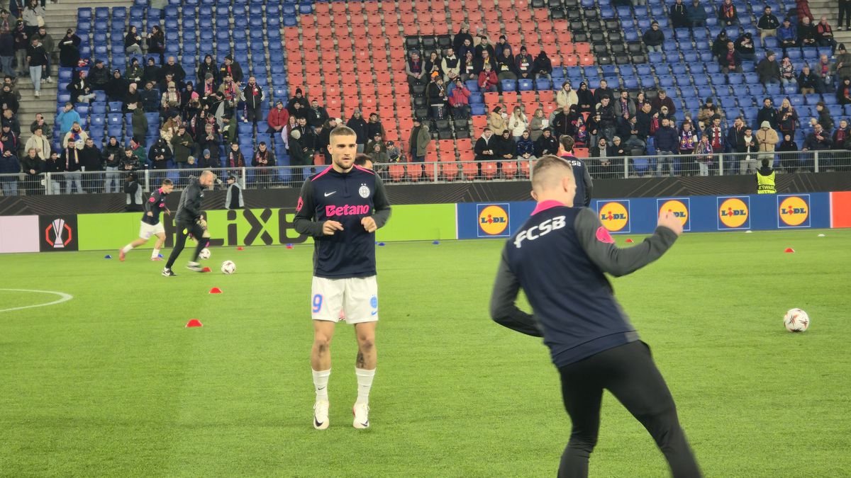 Imagini înainte de Basel - FCSB