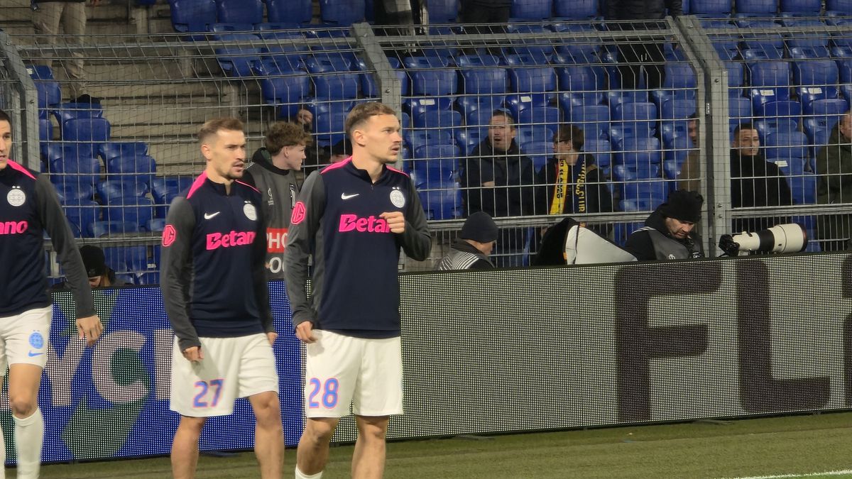 Imagini înainte de Basel - FCSB