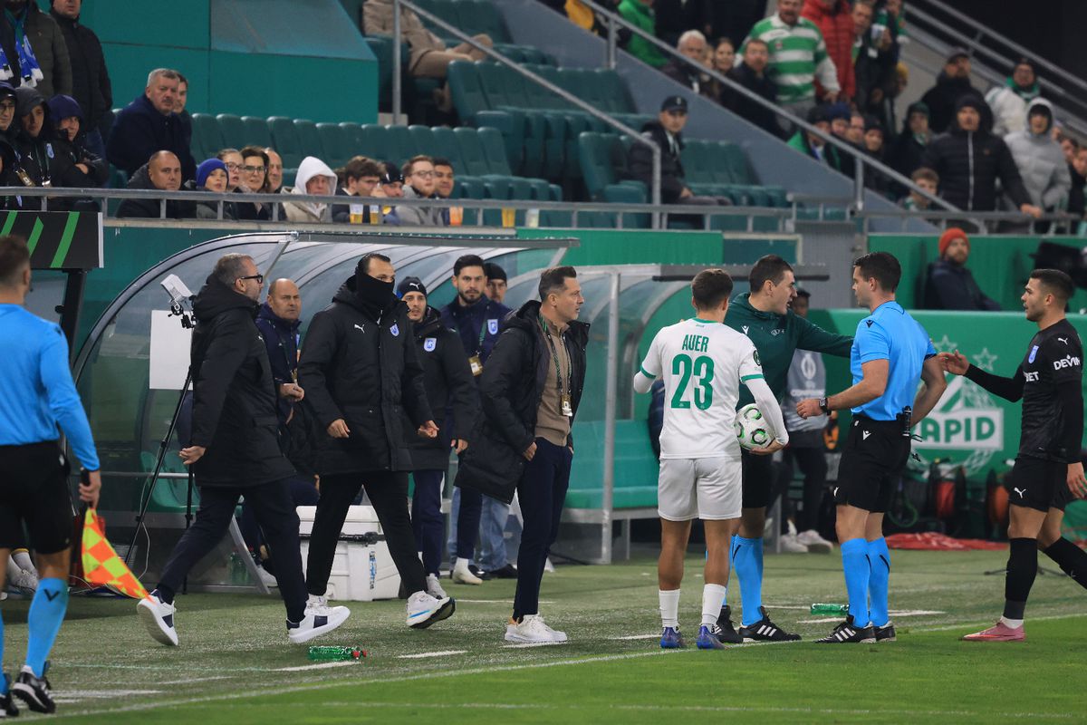 Mirel Rădoi, eliminat în Rapid Viena - Universitatea Craiova