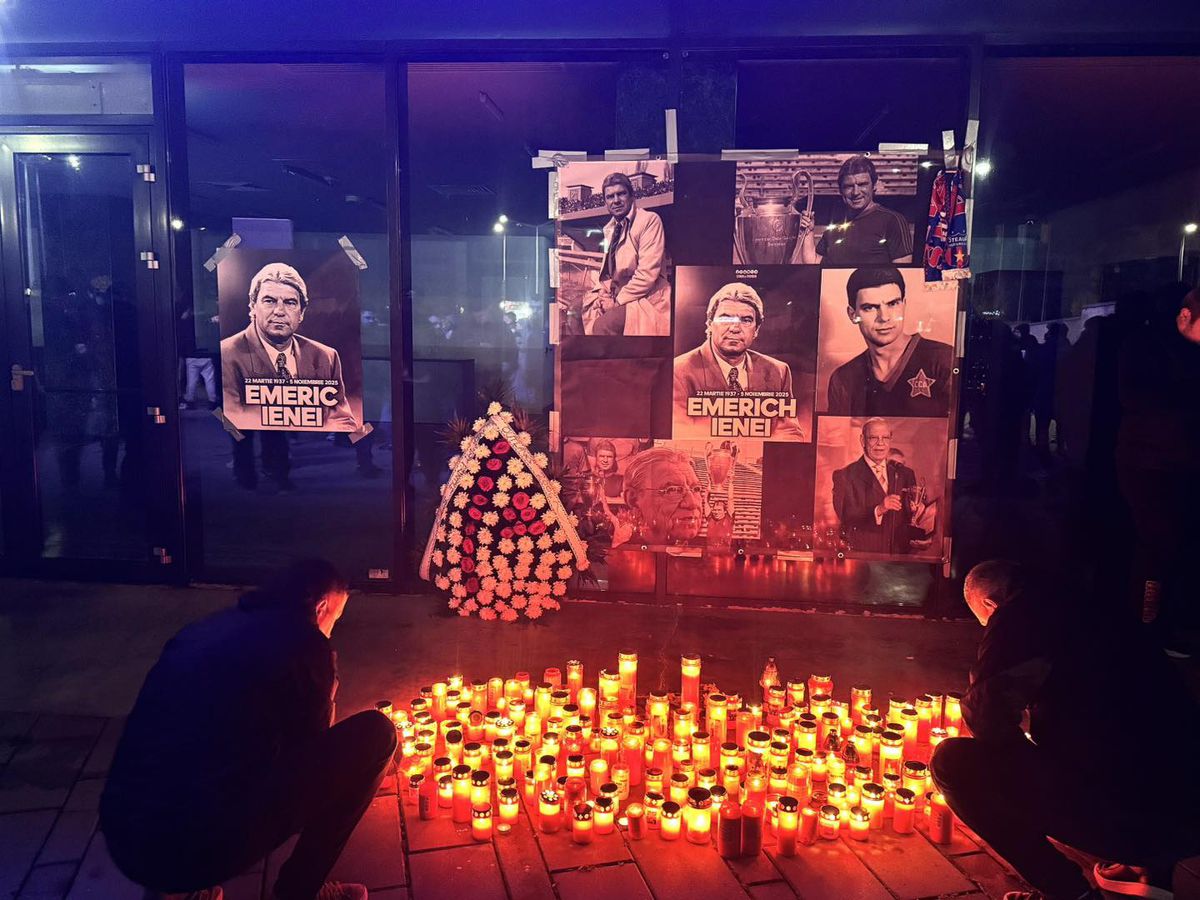 Omagii Emeric Ienei la Stadionul Steaua