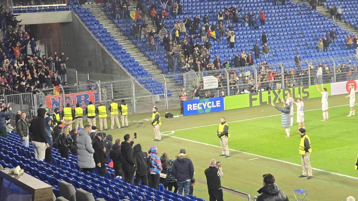 Imagini după Basel - FCSB