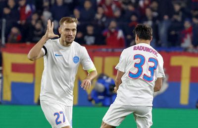 Darius Olaru, gol fabulos în Basel - FCSB, după ce a umilit un adversar