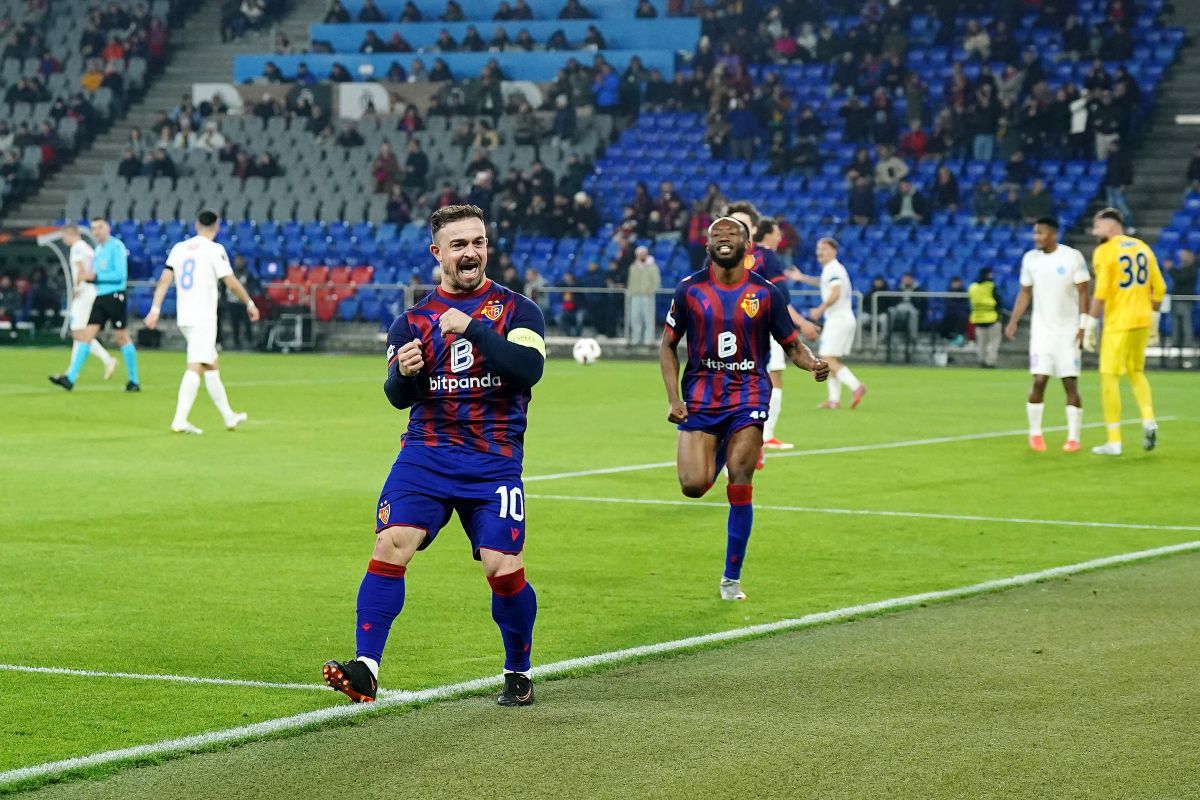 FC Basel - FCSB, cele mai tari imagini ale partidei de pe St. Jakob-Park