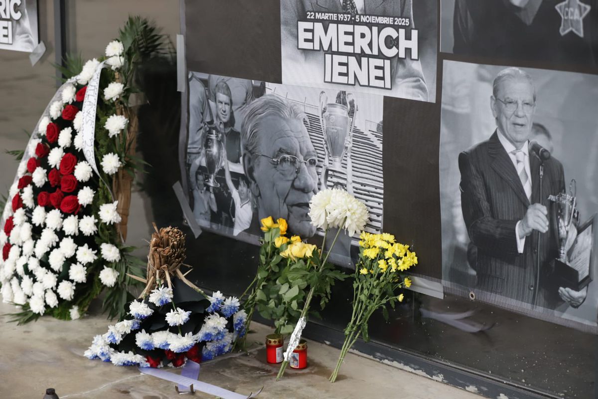 Omagii Emeric Ienei la Stadionul Steaua