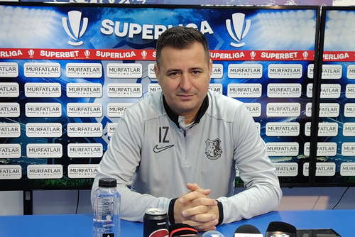 Ianis Zicu, înainte de Farul - FC Botoșani. Foto: Ionuț Coman (GSP)