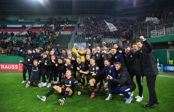 Nu s-a văzut la TV » Ce s-a întâmplat pe gazon, imediat după victoria uriașă a Craiovei de la Viena