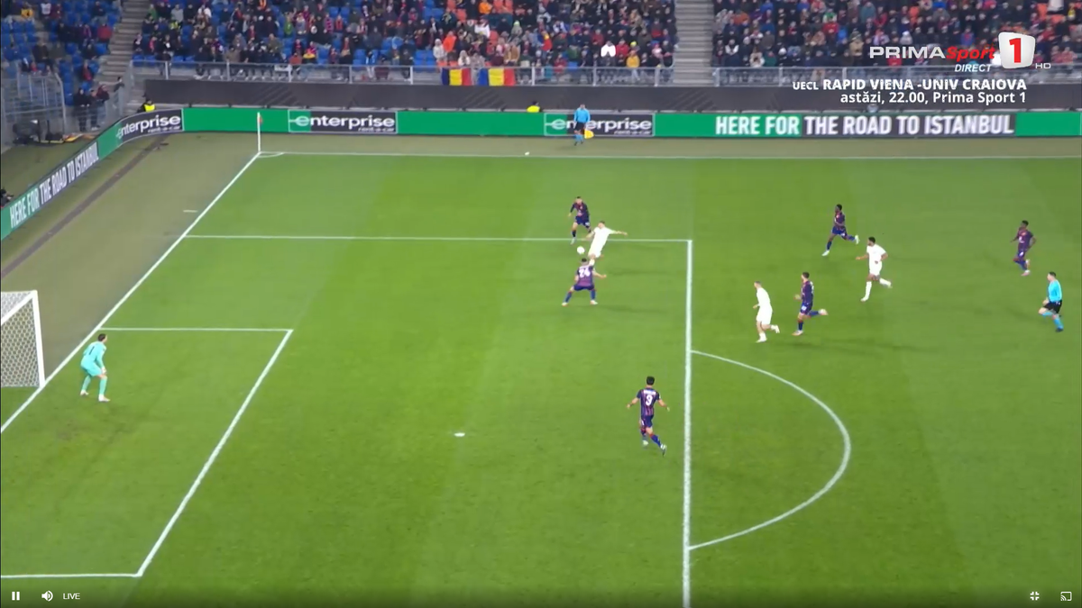 Golul superb marcat de Olaru în Basel - FCSB