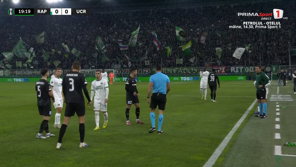 Mirel Rădoi, eliminat în Rapid Viena - Universitatea Craiova