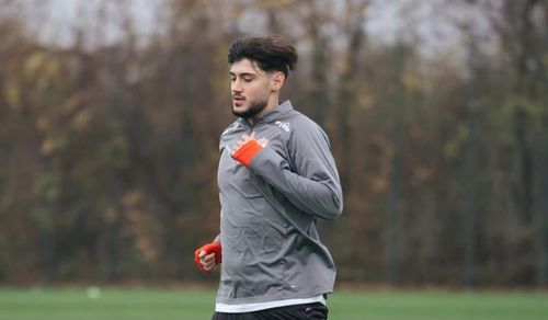 Adrian Mazilu se antrenează individual la Săftica
Foto Facebook Dinamo