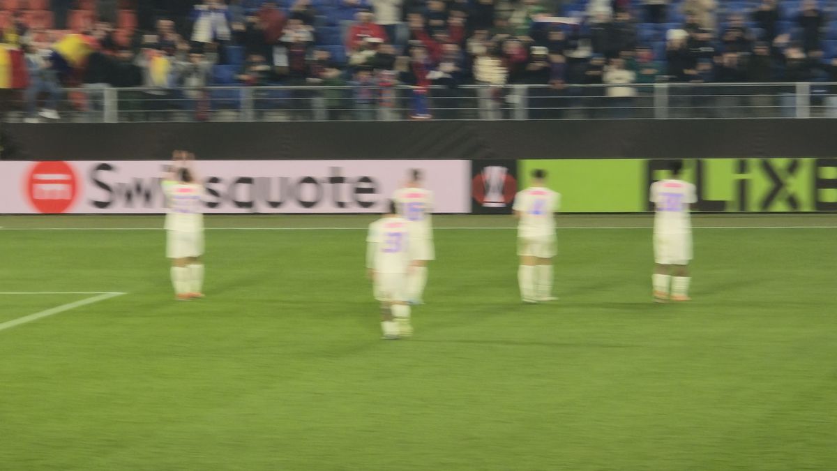 Imagini după Basel - FCSB