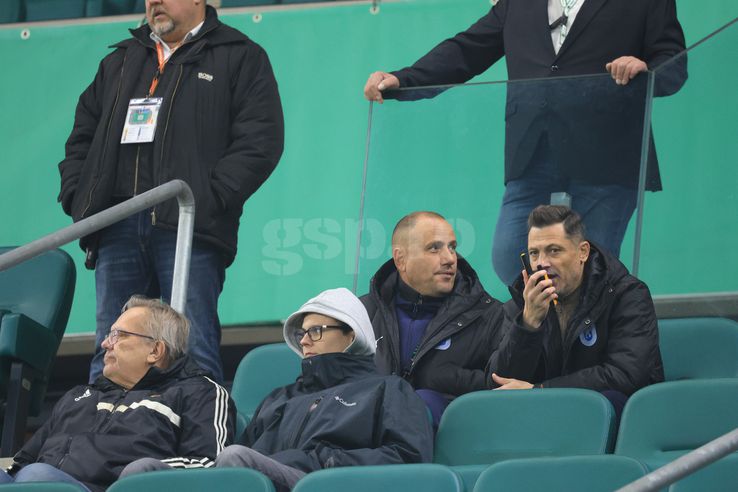 Mirel Rădoi în pauza meciului dintre Rapid Viena - Universitatea Craiova / Foto: Ionuț Iordache (GSP)