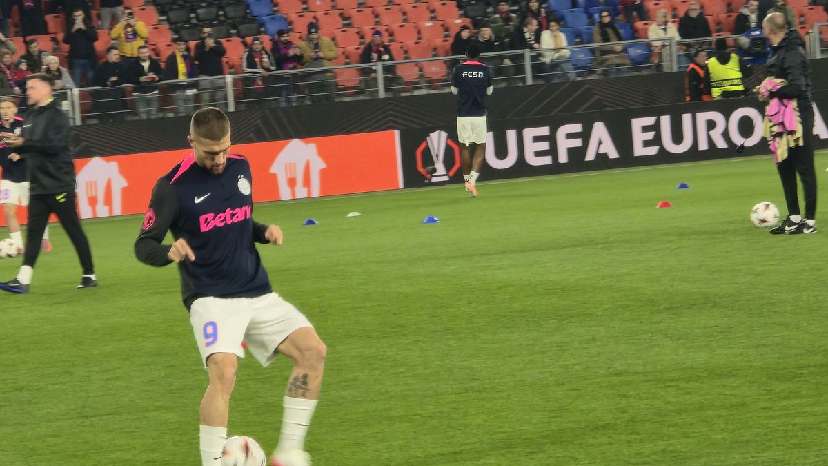 Imagini înainte de Basel - FCSB