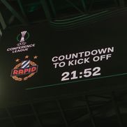 Imagini înainte de Rapid Viena - Craiova/ foto Ionuț Iordache (GSP)