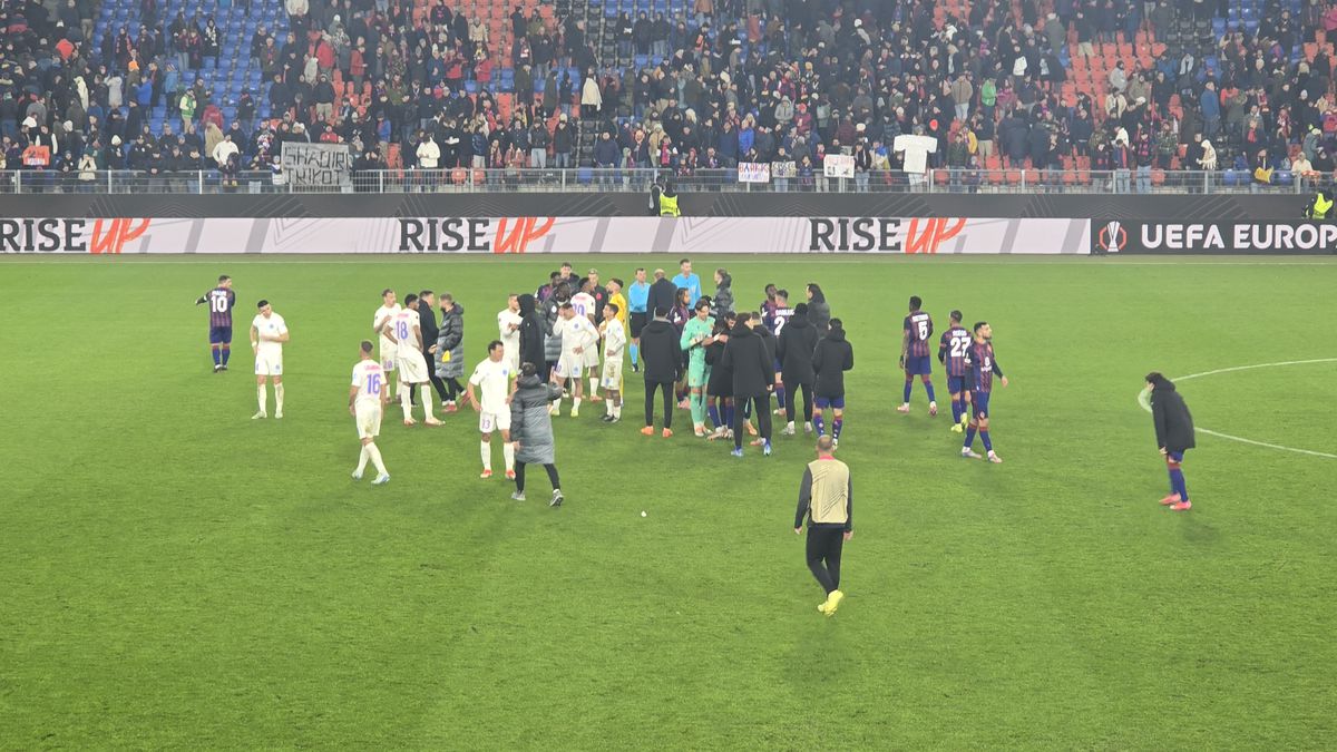 Imagini după Basel - FCSB