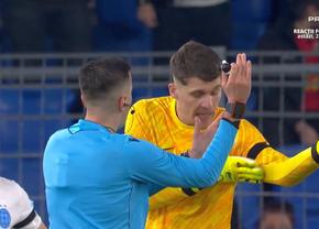 ȘOC în Basel - FCSB » Târnovanu, eliminat după un gest de neînțeles: ce a urmat este de necrezut