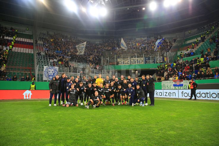 Ce s-a întâmplat după Rapid Viena - Craiova/ foto Ionuț Iordache (GSP)