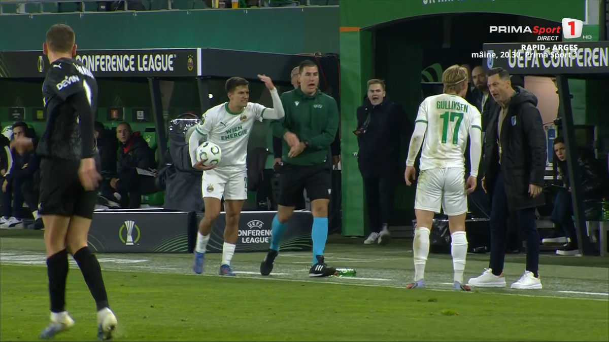 Mirel Rădoi, eliminat în Rapid Viena - Universitatea Craiova