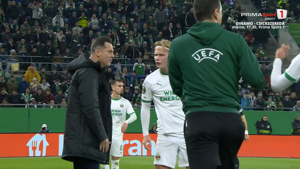 Mirel Rădoi, eliminat în Rapid Viena - Universitatea Craiova