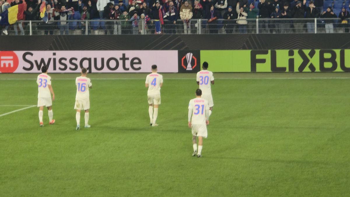 Imagini după Basel - FCSB