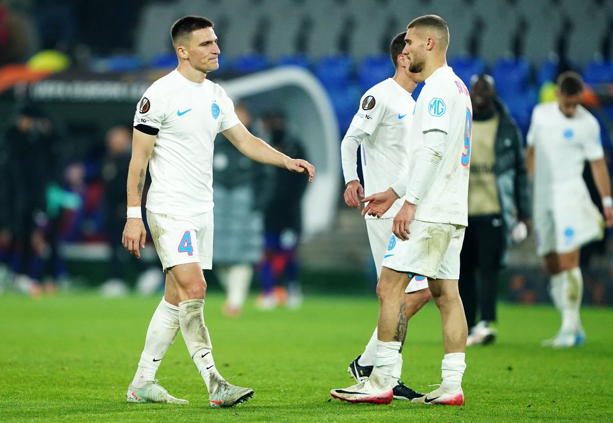 FCSB pierde cu Basel, după o evoluție extrem de curajoasă, în zece oameni » Olaru a reușit golul serii în Europa League