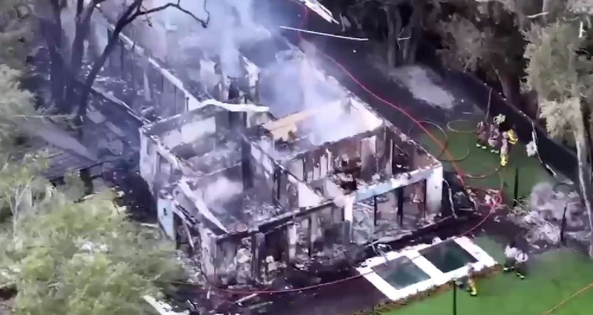 Casa unui antrenor din NBA a fost distrusă de un incendiu! Imagini devastatoare din Miami