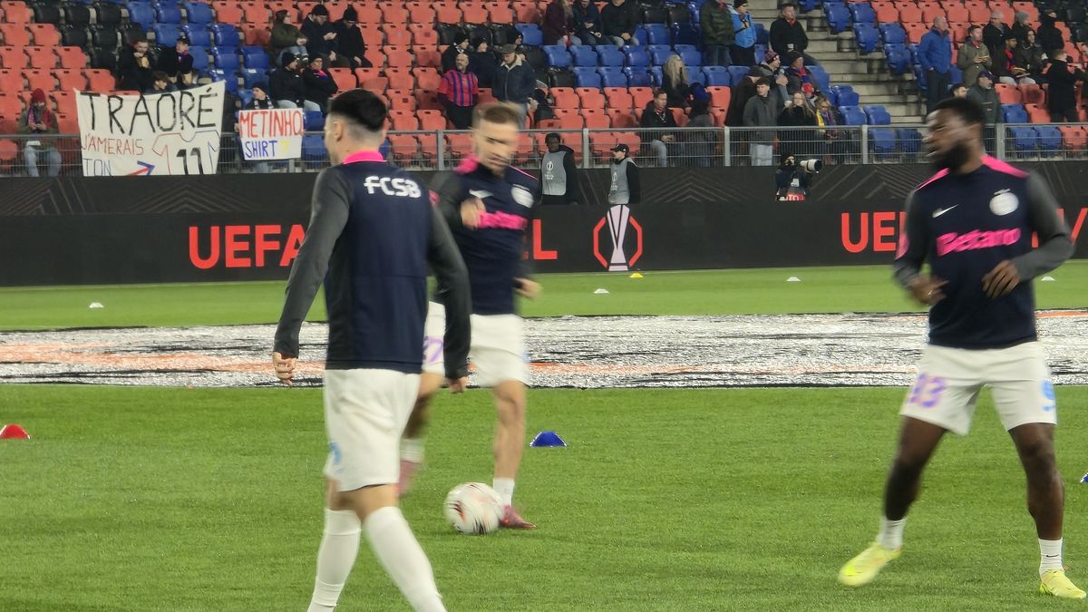 Imagini înainte de Basel - FCSB