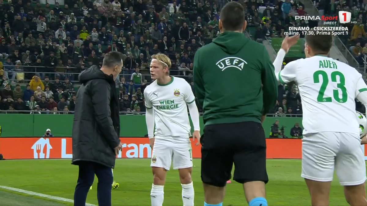 Mirel Rădoi, eliminat în Rapid Viena - Universitatea Craiova