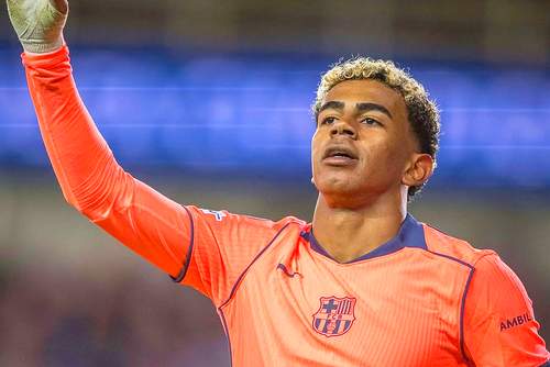 Lamine Yamal a marcat un super-gol în Brugge - Barcelona 3-3// Foto: Instagram