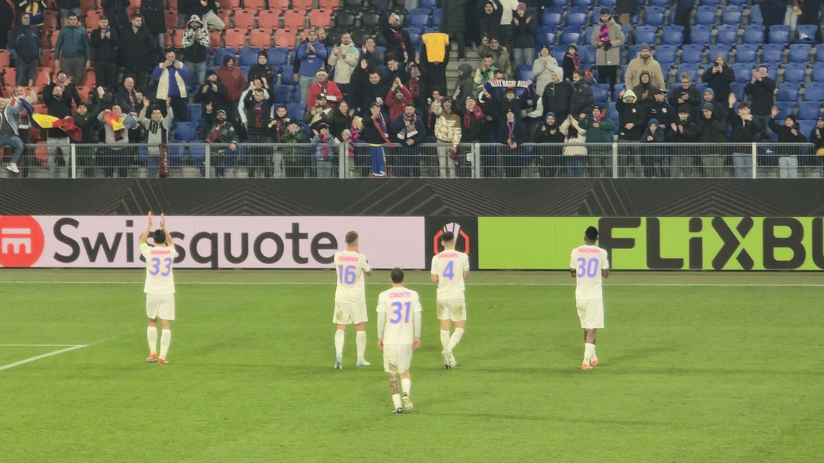 Imagini după Basel - FCSB