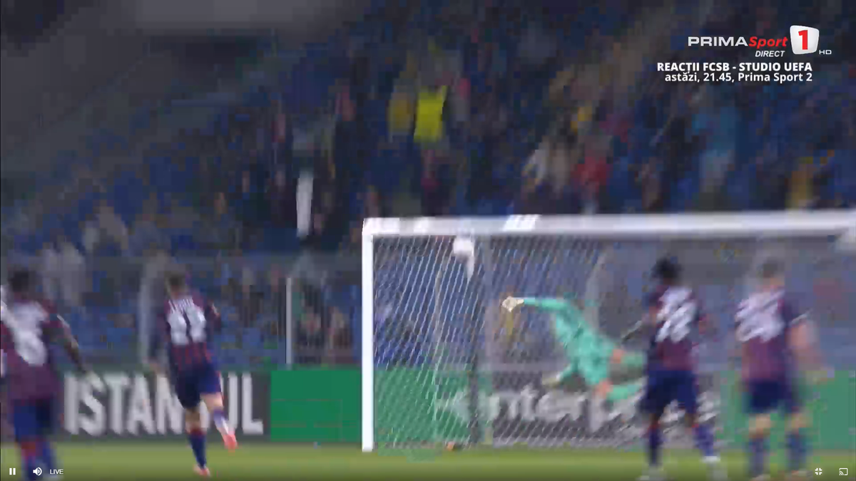 Golul superb marcat de Olaru în Basel - FCSB
